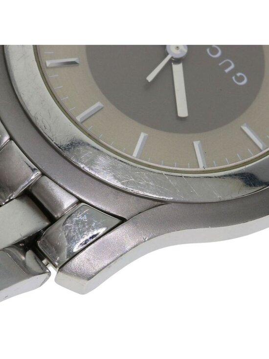 Gucci Round Face Watch SS main image 2